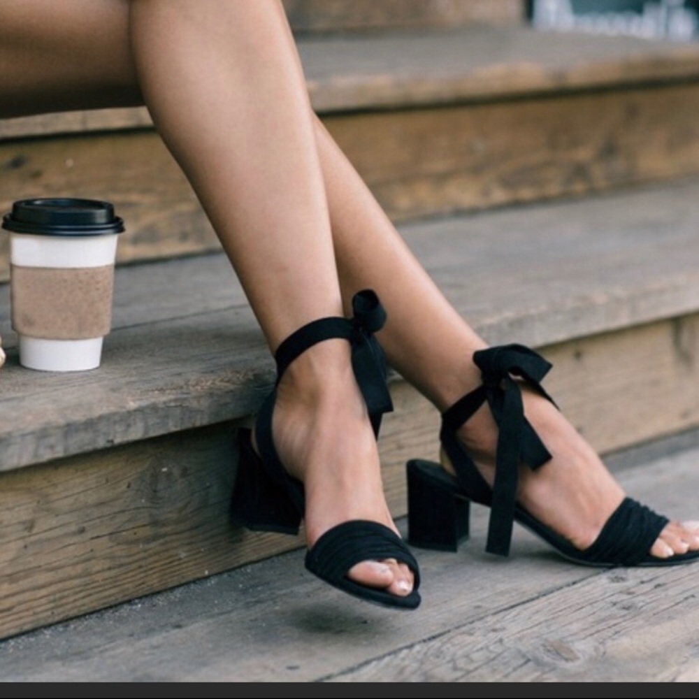 Stuart weitzman SWFTY black sandals